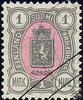 Finnland Finnland o 1889 - Freimarken: Wappen - 1 Markka -