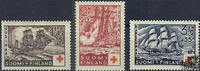 Finnland Finnland * 1937 - Rotes Kreuz: schwedische Marine - 1 1/4. Markka+15 Penniä bis 3 1/2Markka +35 Penniä -