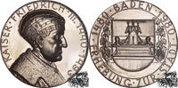 Österreich Medaille 1980 - 500 Jahre Stadterhebung Baden (NÖ), - Kaiser Friedrich III. -