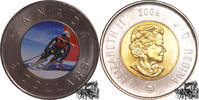 2 Dollar 2 Dollar 2009 - Skifahen, Farbapplikation -