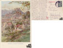 Österreich Postkarte: Salzburg - Festung und Nonnberg -
