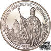 Österreich - Salzburg Ag-Medaille Serie 800 Jahre Salzburg - Erzbischof Eberhard von Regensberg PP. -