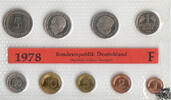 Deutschland 10,68 Mark KMS 1978 F - Deutschland -