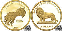 Kongo 20 France 20 Francs 2003 - Stinktier -