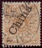 Deutsche Post in China, 3 Pfennig - Nr.1IIc O -