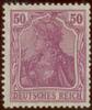 Deutsches Reich, 50 Pfennig Germania Type I - Nr.146I * -