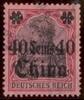 Deutsche Post in China, 40 Cents - Nr.43 I -