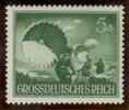 Deutschland Deutsches Reich Tag der Wehrmacht 5 Pfennig senkrechte Riffelung - Nr.875x ** -