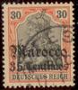 Deutsche Post in Marokko, 35 Centimos - Nr.26 -
