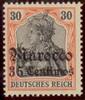 Deutsche Post in Marokko, 35 Centimos - Nr.39 ** -