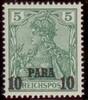 Deutsche Post in der Türkei, 10 Para 1904 Type II - Nr.12 II ** -