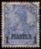 Deutsche Post in der Türkei, 1 Piaster Reichspost - Nr.14 II -