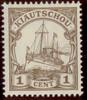 Deutsche Kolonien Kiautschou, 1 Cent - Nr.28I ** -