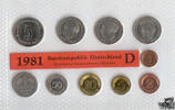 Deutschland 12,68 Mark KMS 1981 D - Deutschland -