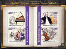 Niger ** 2021 - 265. Geburtstag W. A. Mozart Block -