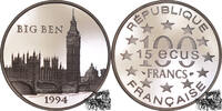 Frankreich 100 Francs - 15 Ecus Francs 100 Francs - 15 Ecus 1994 - Big Ben -