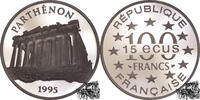 100 Francs - 15 Ecus Francs 100 Francs - 15 Ecu 1995 - Parthenon -