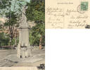 Österreich Ansichtskarte Donauweibchen Brunnen im Stadtpark -