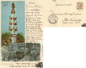 Österreich Ansichtskarte Wien - Tegetthoff Denkmal -