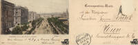 Österreich Ansichtskarte Wien I. - Burg-Ring mit k. k. Hof-Museen u. Parlament -