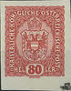 Österreich 1916 **, 80 Heller - Freimarke Wappen -