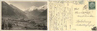 Österreich Postkarte: Rauris 912m gegen Sonnblick 3106m -
