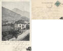 Österreich Postkarte: Villa Weiss -
