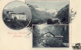 Österreich Postkarte: Gruss vom Kesselfall-Alpenhaus -
