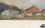Österreich Postkarte: Postgasthof Untertauern -