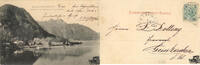Österreich Postkarte: Salzkammergut - Weissenbach am Attersee mit Schafberg -