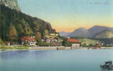 Österreich Postkarte: Salzkammergut - Partie in Lueg -