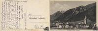 Deutschland Ansichtskarte Pontebba m. 568 - Panorama -