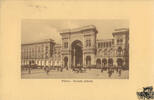 Deutschland Ansichtskarte Milano - Facciata Galleria -