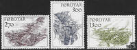Färoeer Inseln Dänische Verwaltung Färöer 1986 ** - Alte Brücken -