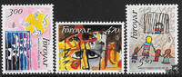 Färoeer Inseln Dänische Verwaltung Färöer 1986 ** - 25 Jahre Amnesty International -