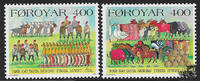 Färoeer Inseln Dänische Verwaltung Färöer 1994 ** - Abschied vom Winter -