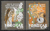 Färoeer Inseln Dänische Verwaltung Färöer 2000 ** - Weihnachten -