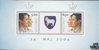 Färoeer Inseln Dänische Verwaltung Färöer 2004 ** - Hochzeit von Kronprinz Frederik und Mary Donaldson -
