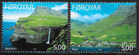 Färoeer Inseln Dänische Verwaltung Färöer 2003 ** - Ortschaften -