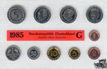 Deutschland 12,68 Mark KMS 1985 G - Deutschland -
