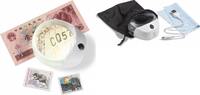 Hellfeldlupe mit LED-Beleuchtung - 10fache Vergrößerung - aufladbar -