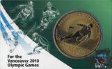 Australien Australia 2010 - Olympiade Vancouver - Paralympics Skiing Slalom, Proof like -