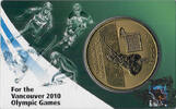 Australien Australia 2010 - Olympiade Vancouver - Ice Hockey , Proof like -