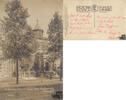 Deutschland Ansichtskarte St. Clara Church and School -