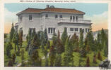 Deutschland Ansichtskarte Home of Charles Chaplin Beverley Hills Calif. -