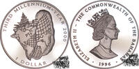 1 Dollar 1996 - Millennium, Bahamas PP