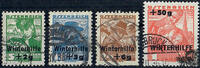 Österreich Österreich 1935 o, Gr. 5 + 2 bis S 1 (+ 50 Gr.) - Winterhilfe -