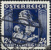Österreich Österreich 1936 o, 24 Gr. Muttertag -