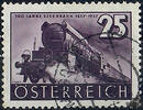 Österreich Österreich 1937 o, Gr. 25 - Eisenbahn -