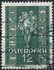 Österreich Österreich 1937 o, Gr. 12 - Glückwunschmarke -